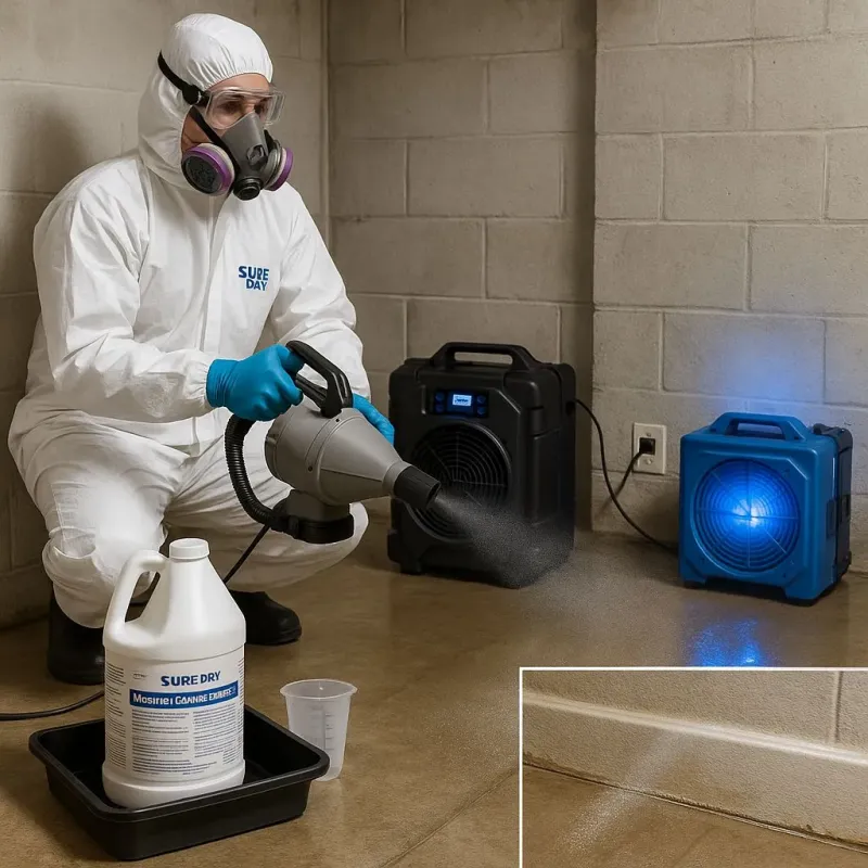 Sanitization and Odor Removal process in Brentwood, NY