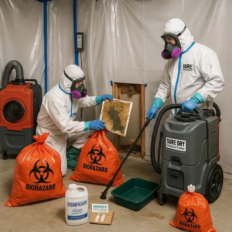 Contaminated Water Handling Protocols process in Brentwood, NY