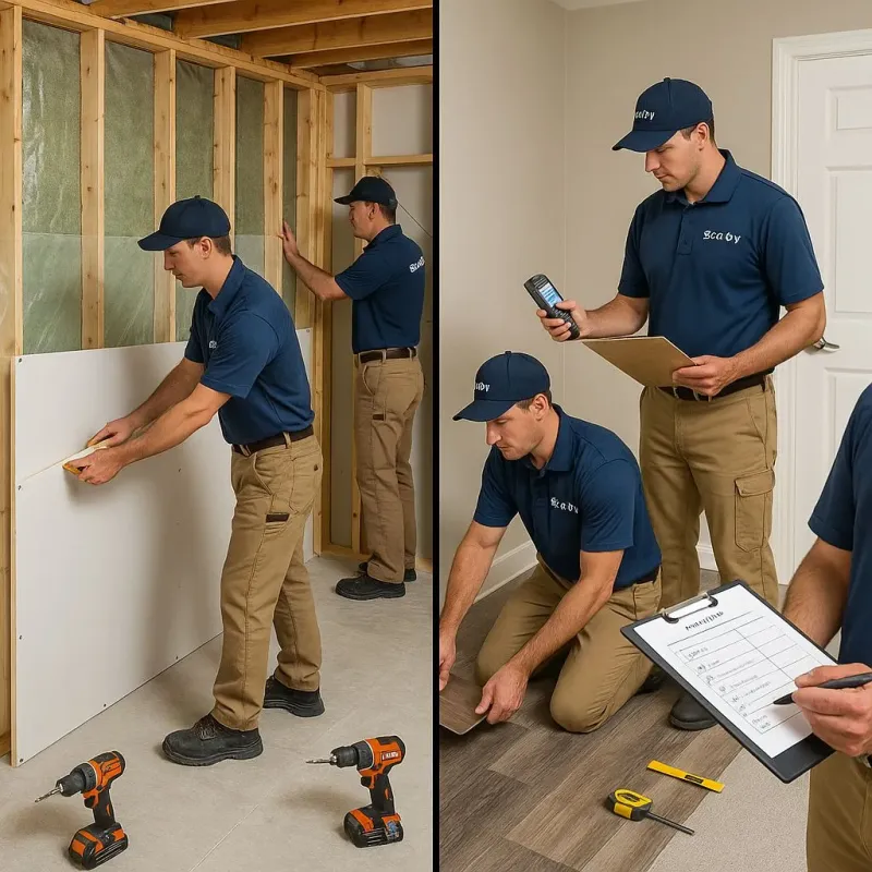 Repairs and Reconstruction process in Brentwood, NY