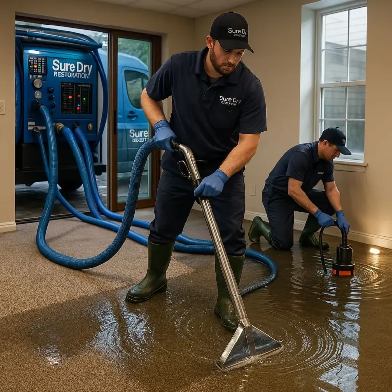 Water Extraction and Removal process in Brentwood, NY